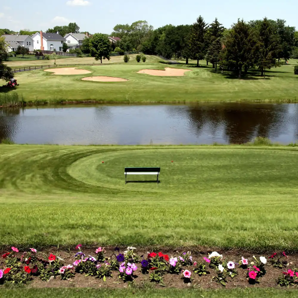 The course at Vernon Hills Golf Course